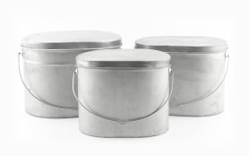 Набор из 3-х котелков 6,5;10;12 л &amp;quot;Матрешка&amp;quot; (титан) Роза Ветров