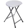 Табурет складной SJ-0052, 33*32*44 см. белый