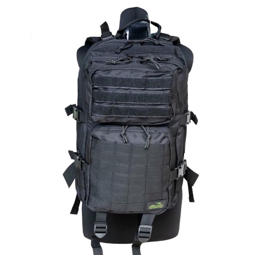 Рюкзак туристический Squad 35, черный, Tramp