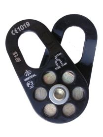 Блок-ролик одинарный с подшипником сталь 0402, Вертикаль