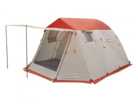 Палатка RockLand Camper 5 белый/оранжевый цвет