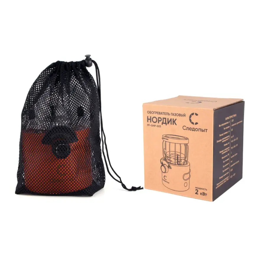 Обогреватель-плита портативный газовый Нордик, СЛЕДОПЫТ