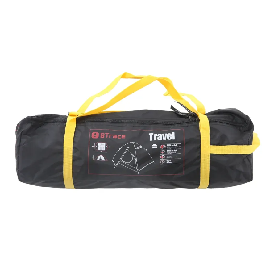 Палатка Travel 2-местная, зеленая, Btrace