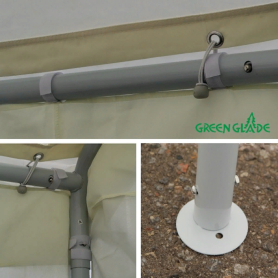 Тент садовый из полиэстера 4*8*2,9 м, Green Glade