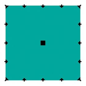 TENT тент 6x6м  Talberg, зелёный