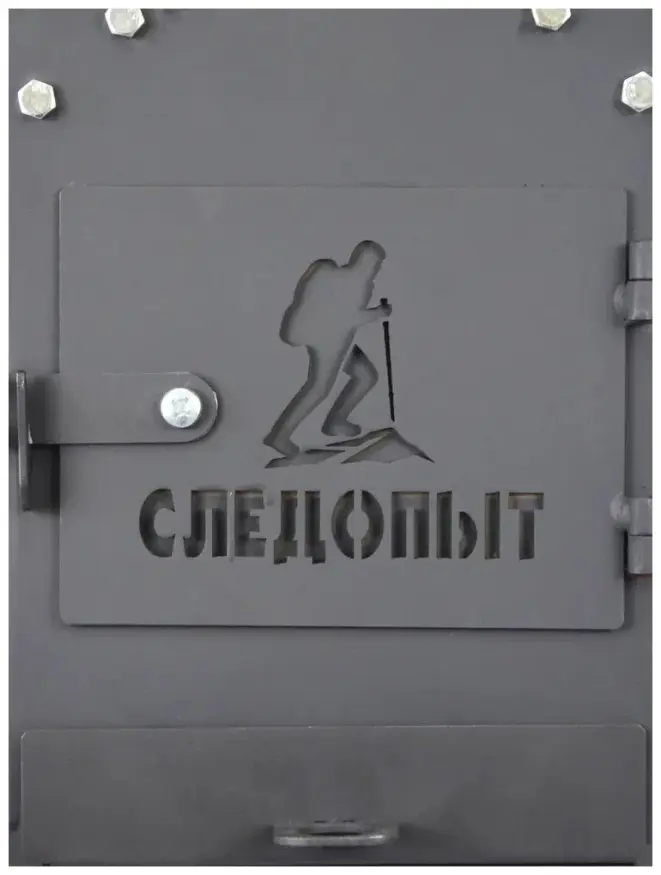 Печь походная Heavy средняя (с экранами, угловыми трубами, грибком), сталь 2 мм, Следопыт